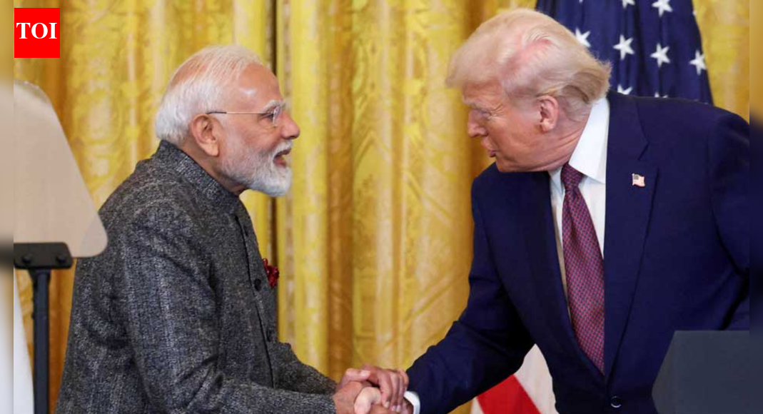 Prime Minister Modi and President Trump held a productive conversation, reaffirming bilateral cooperation and discussing regional and global issues. The call signals renewed engagement, with progress noted in most areas except trade, where US tariffs remain a point of contention. Both leaders emphasized continued collaboration for global peace and prosperity. Prime Minister Modi and President Trump held a productive conversation, reaffirming bilateral cooperation and discussing regional and global issues. The call signals renewed engagement, with progress noted in most areas except trade, where US tariffs remain a point of contention. Both leaders emphasized continued collaboration for global peace and prosperity. NEW DELHI: Amidst ongoing efforts by India and the US to finalise a bilateral trade deal, PM Narendra Modi and President Donald Trump spoke on Thursday, reaffirming their shared commitment to carrying forward bilateral cooperation while also discussing regional and global issues.The conversation came within a week of Modi’s summit with Russian President Putin and in the middle of renewed efforts to end the Russia-Ukraine war on the back of Trump’s peace plan.The two sides are looking to arrive at a common understanding on issues amid indications that US is still seeking access for its farm products like corn and soybean, among other issues. The two sides have been in talks for a bilateral trade pact since March.”Had very warm and engaging conversation with President Trump. We reviewed progress in our bilateral relations and discussed regional and international developments. India and the US will continue to work together for global peace, stability and prosperity,” Modi posted on X.PM-Trump call signals greater India-US willingness to engagePM Modi is learnt to have reiterated India’s position that it will support all international efforts for peace. “Modi and Trump reviewed the steady progress in India-US bilateral relations and exchanged views on key regional and global developments,” said an Indian readout. This was the first conversation between the two since they had a call days after Diwali.Thursday’s telephonic conversation signals a greater willingness on both sides to engage as there has been progress in most areas, barring trade, for which Trump has imposed 50% import duty on Indian products, comprising 25% reciprocal tariff and another 25% secondary tariffs for purchasing Russian oil and defence equipment.The move has hit several Indian exports, including textiles, leather, gems and jewellery and shrimps. While negotiators from the two sides have been engaging in a dialogue to resolve the issue, the Trump administration is yet to ease the tariffs, despite an acknowledgment by US Trade Representative Jamieson Greer that the offer on the table is the best received so far.The conversation follows recent efforts by both sides to revive bilateral engagements after the trade-related impasse. US also joined India and other Quad nations in condemning the Red Fort terror incident in a Quad counter-terrorism dialogue. Both sides also separately held their own terrorism dialogue.India and US held foreign office consultations this week with a focus on key bilateral issues, including trade and investment, defence, the TRUST initiative for cooperation in critical technologies, energy, including civil nuclear collaboration, and critical minerals.According to US, the meeting was an opportunity to translate President Trump and PM Modi’s vision from their Feb meeting this year into “concrete progress that enhances US security, jobs and competitiveness, while supporting India’s long-term goals”.”The Under Secretary emphasised US’ aim to deepen cooperation in defense, energy, technology, space, and trusted supply chains and the value of US-India cooperation that fuels US innovation while supporting India’s rise as a global technology leader,” a US embassy spokesperson said.While the US statement did not mention the Indo-Pacific, an Indian readout said that the discussions also covered regional and global developments of mutual interest, with both sides underscoring their shared commitment to a free and open Indo-Pacific.End of ArticleFollow Us On Social MediaVideosJinnah To Nehru: Top Moments From Heated Vande Mataram Debate In Parliament Winter Session22 Feared Dead As Truck Falls Into Gorge In Arunachal Pradesh’Warm And Engaging’: PM Modi Holds Phone Call With Trump Amid Trade Talks, US-India Ties Discussed’If They’re Happy, They Should Sign’: Goyal Responds To USTR’s ‘Best Offer Ever From India’ RemarkHow Bangladesh’s Feb 12 Vote Could Reshape India’s Northeast Access And Regional Power BalanceBJP Charges TMC MP of Smoking Inside Parliament After Giriraj-Sougata Face-off Over E-CigaretteExplained: Did Mexico Follow Trump’s Footsteps To Slap Tariff on India? Impact on Indian TradersKharge Hits Back As JP Nadda Slams Nehru, Congress Over Vande Mataram In Rajya SabhaSouth Asian Bloc Minus India? Why Pak’s Fresh Regional Pitch Fails On Economics, Politics, Geography‘Hands Were Trembling’: Rahul Gandhi Takes Sharp Dig At Amit Shah Over Ls Address123PhotostoriesPersimmon: 10 health benefits of Ramphal nobody told youBollywood is banking on the nostalgia factor for big-screen magic and box office successAkhanda, Narasimha Naidu and more: Nandamuri Balakrishna’s biggest box office blockbusters ahead of ‘Akhanda 2’ releaseLesser-known facts about South superstar Venkatesh DaggubatiHappy 75th Birthday Rajinikanth: Lesser known facts of the superstar10 South Indian Rasams to keep warm during the winter seasonExclusive – Bigg Boss 19 winner Gaurav Khanna on Salman Khan’s film offer, Anupamaa co-star Rupali Ganguly’s support, and how he plans to use his prize moneyLessons only a father can teach his daughter5 love quotes by Ravinder Singh in their most raw and beautiful wordsUltimate caregivers: 5 animals that die after giving birth to their young123Hot PicksUS Pakistan DealTrump Gold CardSpiceJet FlightGold rate todaySilver rate todayPublic Holidays NovemberBank Holidays NovemberTop TrendingSherrone MooreIsaiah RiderStephen CurryNBA InjuryLebron JamesOlivia DunneTroy AikmanBengaluru CrimePaige Shiver Net WorthJeff Shiver