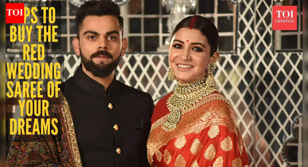 Wedding Fashion: How to buy the best red wedding saree |