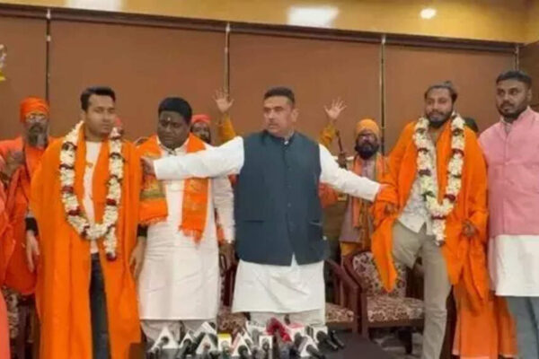 West Bengal’s Leader of the Opposition, Suvendu Adhikari, felicitated three men arrested for assaulting chicken patty vendors at a religious event, shortly after their bail. Adhikari stated his primary duty is to protect his dharma and Hindu brothers and sisters, asserting his legal team facilitated their release. Suvendu Adhikari with accused trio (x.com/Sourav_3294) NEW DELHI: BJP leader and West Bengal’s leader of the opposition Suvendu Adhikari on Thursday ‘felicitated’ the three men arrested for allegedly assaulting two chicken patty vendors at a Gita recital event in Kolkata, shortly after they were released on bail.Also Read | West Bengal: 2 men assaulted for selling chicken puffs to Gita recital attendees; political row erupts Adhikari, once a close aide of chief minister and Trinamool Congress (TMC) supremo Mamata Banerjee, posted photos of the event on Facebook. “I want to tell Mamata Banerjee that you cannot suppress ‘sanatanis’ by unleashing your loyalist police on them. The fight to protect religion will continue, and in this fight, I stand with every Hindu, along with countless supporters of Hindutva,” the Nandigram MLA wrote.Later, speaking to reporters, Adhikari remarked that “the voice of justice still prevails silently in India.” Referring to Banerjee’s earlier comments on the controversy, he alleged that the chief minister had “arrogantly” claimed credit for the arrests.Also Read | ‘This is Bengal, not UP’: Mamata slams assault on patty-sellers “Who is she to decide arrests?” he asked. He emphasised that while he is a legislator, leader of the opposition and BJP member, his identity as a Hindu comes first. “If my Hindu brothers and sisters are in trouble, my primary duty is to protect my dharma. That is what the Gita has taught me,” he asserted. Adhikari also took credit for the trio’s release, noting that he had sent his legal team to the Maidan police station—where the case was registered—and coordinated with several lawyers who worked together to secure their bail. The three were released by the Bankshall court on personal bonds of Rs 1,000 each.The vendors had complained that a group of youths assaulted them for selling non-vegetarian food at the religious event and forced them to do sit-ups while holding their ears. Police intervened after a purported video of the incident went viral on social media.(With PTI inputs)About the AuthorTOI News DeskThe TOI News Desk comprises a dedicated and tireless team of journalists who operate around the clock to deliver the most current and comprehensive news and updates to the readers of The Times of India worldwide. With an unwavering commitment to excellence in journalism, our team is at the forefront of gathering, verifying, and presenting breaking news, in-depth analysis, and insightful reports on a wide range of topics. The TOI News Desk is your trusted source for staying informed and connected to the ever-evolving global landscape, ensuring that our readers are equipped with the latest developments that matter most.”Read MoreEnd of ArticleFollow Us On Social MediaVideosJinnah To Nehru: Top Moments From Heated Vande Mataram Debate In Parliament Winter Session22 Feared Dead As Truck Falls Into Gorge In Arunachal Pradesh’Warm And Engaging’: PM Modi Holds Phone Call With Trump Amid Trade Talks, US-India Ties Discussed’If They’re Happy, They Should Sign’: Goyal Responds To USTR’s ‘Best Offer Ever From India’ RemarkHow Bangladesh’s Feb 12 Vote Could Reshape India’s Northeast Access And Regional Power BalanceBJP Charges TMC MP of Smoking Inside Parliament After Giriraj-Sougata Face-off Over E-CigaretteExplained: Did Mexico Follow Trump’s Footsteps To Slap Tariff on India? Impact on Indian TradersKharge Hits Back As JP Nadda Slams Nehru, Congress Over Vande Mataram In Rajya SabhaSouth Asian Bloc Minus India? Why Pak’s Fresh Regional Pitch Fails On Economics, Politics, Geography‘Hands Were Trembling’: Rahul Gandhi Takes Sharp Dig At Amit Shah Over Ls Address123Photostories5 surprising desi desserts you didn’t know you could make with beetrootFlower That Resonates With Your Birth DateNine Forms of Maa Durga According To Your Birth Date7 easy tips for crafting a Japanese-inspired minimalist living spaceFrom ‘Dharmathin Thalaivan’ to ‘Enthiran’: Films where Rajinikanth was not the first choice‘Paheli’, ‘Mohenjo Daro’, ‘Karan Arjun’: Bollywood’s boldest takes on myth, folklore, and fantasy worldsNature’s cannibals: 5 shocking animals that secretly eat their own kindPersimmon: 10 health benefits of Ramphal nobody told youBollywood is banking on the nostalgia factor for big-screen magic and box office successAkhanda, Narasimha Naidu and more: Nandamuri Balakrishna’s biggest box office blockbusters ahead of ‘Akhanda 2’ release123Hot PicksUS Pakistan DealTrump Gold CardSpiceJet FlightGold rate todaySilver rate todayPublic Holidays NovemberBank Holidays NovemberTop TrendingSherrone MooreIsaiah RiderStephen CurryNBA InjuryLebron JamesOlivia DunneTroy AikmanBengaluru CrimePaige Shiver Net WorthJeff Shiver