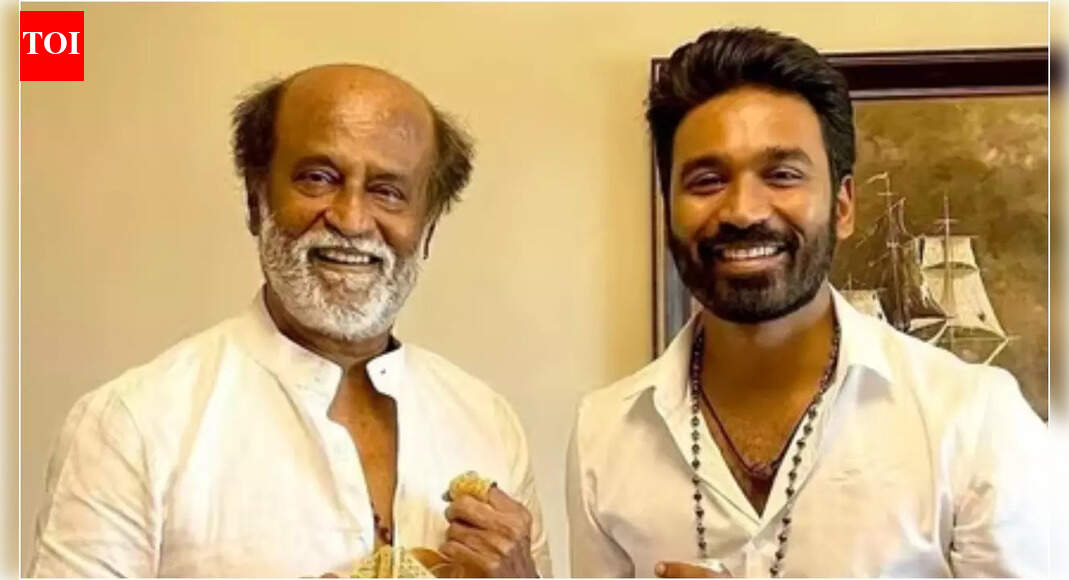 Dhanush pens a birthday note for his former father-in-law Rajinikanth, calling him ‘Thalaiva’ with love