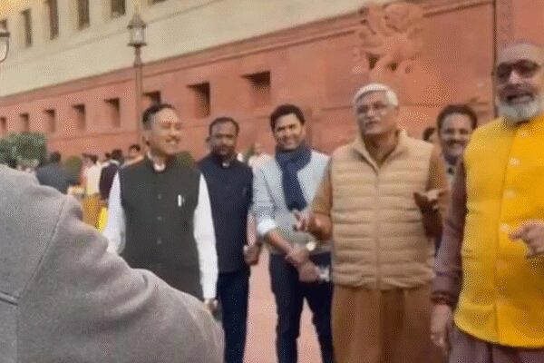 A puff of politics: TMC MP says smoking outside Parliament House allowed; BJP MP Anurag Thakur files complaint