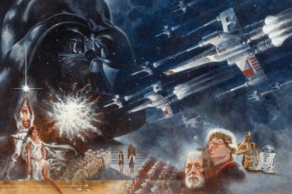 Historic: Painting that introduced ‘Star Wars’ to the world sells for .8m; sets new record after Darth Vader’s lightsaber