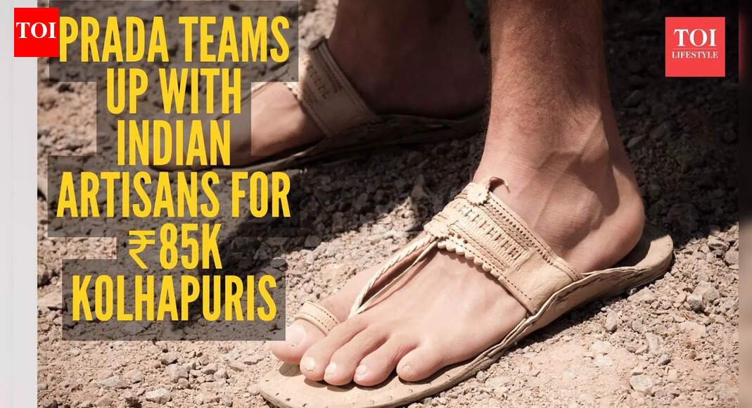 Prada’s new move: ₹85,000 Kolhapuris that are actually ‘Made in India’ |