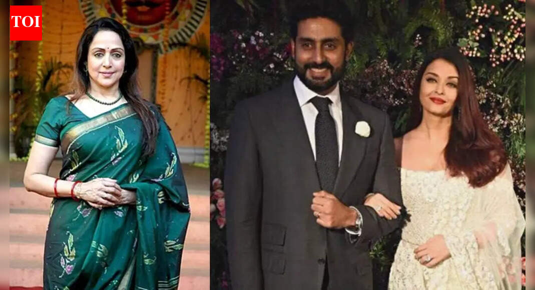 Abhishek Bachchan quashes the myth that an actress’ fan following gets less once she is married: ‘First example to my mind is Aishwarya, but look at Hema Malini ji’