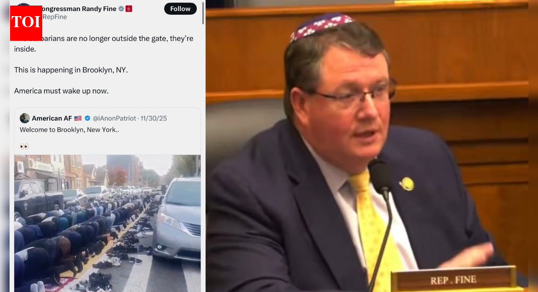 Row erupts after pro-Israel Congressman calls praying Muslims ‘barbarians’: ‘Dangerous, dehumanizing…’