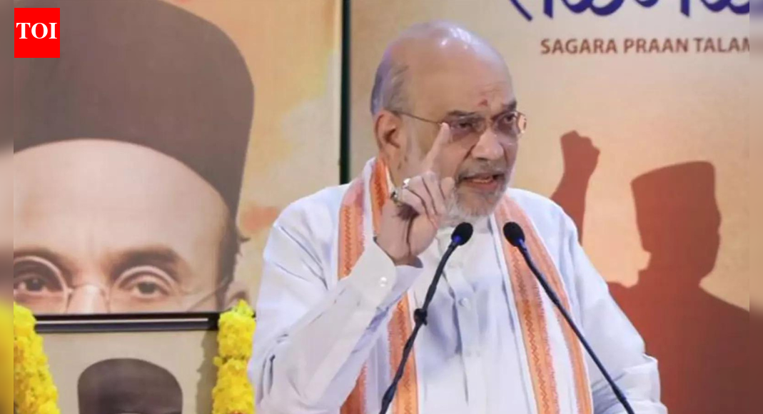 Home Minister Amit Shah lauded Vinayak Damodar Savarkar’s fight against untouchability and social evils, stating he never received due recognition. Unveiling a statue, RSS chief Mohan Bhagwat honored the ideologue’s enduring legacy. Shah highlighted Savarkar’s patriotism, reformist zeal, and literary contributions, emphasizing his resilience during imprisonment and unwavering belief in India’s freedom. Home Minister Amit Shah lauded Vinayak Damodar Savarkar’s fight against untouchability and social evils, stating he never received due recognition. Unveiling a statue, RSS chief Mohan Bhagwat honored the ideologue’s enduring legacy. Shah highlighted Savarkar’s patriotism, reformist zeal, and literary contributions, emphasizing his resilience during imprisonment and unwavering belief in India’s freedom. NEW DELHI: Home minister Amit Shah on Friday said V D Savarkar was never given the recognition he deserved for his efforts to eradicate untouchability, as RSS chief Mohan Bhagwat unveiled a statue of the ideologue.At a programme in Sri Vijaya Puram marking 115th anniversary of Savarkar’s song Sagara Praan Talamala, Shah said he fought against evils within the Hindu society, undeterred by the opposition. “This is a big day as a life-size statue of Veer Savarkar has been unveiled, and that too by the Sarsanghchalak who advances Savarkar’s ideals in the truest sense,” he said.Shah said Savarkar battled untouchability and worked to raise awareness against social ills. Before Independence, he added, families believed no one sent to Cellular Jail would return, but the site is now a national pilgrimage because Savarkar endured his sentence there. Shah said Savarkar was a patriot, social reformer, poet and writer who enriched the language with 600 new words and showed unwavering faith in India’s future & freedom.End of ArticleFollow Us On Social MediaVideosIndia Speeds Up Visas For Chinese Businesses Amid Thaw In Ties; Beijing Calls It ‘Positive Move’India’s Ambassador To UNESCO Hails Inscription Of Diwali On Intangible Cultural Heritage ListPutin Keeps Sharif Waiting In Ashgabat, Desperate Pakistan PM Gate-Crashes Meeting With ErdoganIs Trump Planning A New Core-5 Superclub With India As Central Power? Inside The Buzz In WashingtonIMF’s New Conditions Expose Pakistan’s Deep Economic Faultlines Amid  Billion Rescue PackageLashkar Praises Munir’s CDF Elevation, Issues Threats To Kabul And Deepens Pakistan Proxy Crisis’Hindus Are Lathi-Charged’: Anurag Thakur Attacks Tamil Nadu Govt Over Karthigai Deepam RowCongress Shows Rift As Odisha MLA Writes To Sonia Gandhi Seeking Kharge’s Removal, Priyanka’s RiseTrump’s  Million Gold Card Explained: What America’s Costliest Visa Means For Indian ApplicantsRahul Gandhi Demands Unified National Response As Parliament Debates India’s Air Pollution Crisis123Photostories10 cardio exercises that are equal to walking 5000 stepsFrom Ranbir Kapoor’s congee to Ananya Panday’s gajar ka halwa: Actors and their favourite winter dishes‘Padayappa’ to ‘Petta’: Rajinikanth films that will explode your fan-boy heart on the Superstar’s birthday!5 longest animals found across the worldKidney damage: How “healthy” supplements and vitamins can sneakily hurt youFrom Border to Chhaava: ‘Dhurandhar’ Akshaye Khanna’s best performances you need to watch on OTTChef Sanjeev Kapoor’s creative and exotic fiber-rich broccoli recipes for winter monthsSonam Kapoor just gave us the winter-wedding maternity look of the seasonHigh-protein diet the Indian way: How to add more protein without overloading the kidneys5 quotes by Vikram Seth on love, truth, and relationships that spill the utmost truth123Hot PicksMukesh Ambani vs Gautam AdaniDonald TrumpAnurag ThakurGold rate todaySilver rate todayPublic Holidays NovemberBank Holidays NovemberTop TrendingSherrone MooreKell MooreWho is Mia SoretyWho is Jeff ShiverWWE Saturday Night Main EventDaniel JonesWWE RumorsJoel EmbiidPaige Shiver Net WorthIndiana Pacers vs Philadelphia 76ers