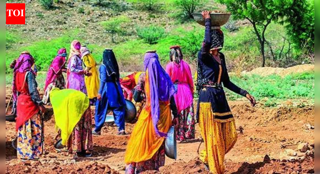The government has approved a bill to replace MGNREGA with the Pujya Bapu Gramin Rozgar Guarantee Bill, promising 125 workdays per household. This move aims to counter opposition criticism on funding and boost employment claims, particularly in rural areas. Projects will align with Viksit Bharat National Infra Stack, prioritizing water security. The government has approved a bill to replace MGNREGA with the Pujya Bapu Gramin Rozgar Guarantee Bill, promising 125 workdays per household. This move aims to counter opposition criticism on funding and boost employment claims, particularly in rural areas. Projects will align with Viksit Bharat National Infra Stack, prioritizing water security. NEW DELHI: Government on Friday approved a bill to replace Mahatma Gandhi Rural Employment Guarantee Act – the UPA-era flagship rural employment guarantee scheme – with its own and significantly bigger Pujya Bapu Gramin Rozgar Guarantee Bill.Sources said the Cabinet chaired by PM Narendra Modi gave its nod to the proposed law, which is expected to be tabled in Parliament next week and guarantees 125 workdays per household against the 100 provided under MGNREGA. The central share will be Rs 95,600 crore for the scheme, sources said.The governing NDA has been accused by Congress – which exudes a sense of ownership over the law passed in 2005 – and its regional rivals, especially TMC, of not providing adequate funding. Govt has insisted it is a demand-driven programme and funding is given accordingly.The scheme has emerged as a political flashpoint between BJP and West Bengal’s governing TMC as the Centre had withheld funding to the state since 2022 citing alleged financial irregularities. A recent Supreme Court order to the central govt to resume the scheme did not help matters as CM Mamata Banerjee tore a paper outlining the central guidelines.With the wholesale replacement of the UPA-era law with its own legislation, whose complete details remain unclear, the NDA govt is expected to address several constituencies. Its guarantee of minimum 125 workdays to rural household blunts the opposition’s argument that the Centre is starving the employment scheme.It will help BJP’s political outreach in a predominantly rural state like West Bengal, where polls are due in a few months. The Trinamool Congress govt runs its own employment programme of ‘Karmashree’, which guarantees minimum 50 days of work.The expanded scope of the bill gives NDA a plank to boost its claim of generating more employment, especially in states with a high rural population like Bihar, where migration emerged as an issue in the recent assembly polls, and large swathes of northern and eastern states.In 2015, Modi had mocked the scheme as a “living monument” to the UPA govt’s failure, saying the rural population was pushed to doing menial work due to lack of employment opportunities, while highlighting that his govt was going to continue it in an improved form. Sources said all projects to be undertaken under the new scheme will be from Viksit Bharat National Infra Stack, which will be created using PM GatiShakti Master Plan. Priority will be on water security. Work will be taken up through Vikshit Gram Panchayat Plans, they said, adding that to ensure no shortage of workforce in the farming season, states will have to prepare a 60-day plan in advance. If states fail to give work to a household, it will get unemployment allowance. End of ArticleFollow Us On Social MediaVideosIndia Speeds Up Visas For Chinese Businesses Amid Thaw In Ties; Beijing Calls It ‘Positive Move’India’s Ambassador To UNESCO Hails Inscription Of Diwali On Intangible Cultural Heritage ListPutin Keeps Sharif Waiting In Ashgabat, Desperate Pakistan PM Gate-Crashes Meeting With ErdoganIs Trump Planning A New Core-5 Superclub With India As Central Power? Inside The Buzz In WashingtonIMF’s New Conditions Expose Pakistan’s Deep Economic Faultlines Amid  Billion Rescue PackageLashkar Praises Munir’s CDF Elevation, Issues Threats To Kabul And Deepens Pakistan Proxy Crisis’Hindus Are Lathi-Charged’: Anurag Thakur Attacks Tamil Nadu Govt Over Karthigai Deepam RowCongress Shows Rift As Odisha MLA Writes To Sonia Gandhi Seeking Kharge’s Removal, Priyanka’s RiseTrump’s  Million Gold Card Explained: What America’s Costliest Visa Means For Indian ApplicantsRahul Gandhi Demands Unified National Response As Parliament Debates India’s Air Pollution Crisis123Photostories10 cardio exercises that are equal to walking 5000 stepsFrom ‘Andhadhun’ to ‘Jaane Jaan’: Bollywood movies with the most twisted endingsFrom Ranbir Kapoor’s congee to Ananya Panday’s gajar ka halwa: Actors and their favourite winter dishes‘Padayappa’ to ‘Petta’: Rajinikanth films that will explode your fan-boy heart on the Superstar’s birthday!5 longest animals found across the worldKidney damage: How “healthy” supplements and vitamins can sneakily hurt youFrom Border to Chhaava: ‘Dhurandhar’ Akshaye Khanna’s best performances you need to watch on OTTChef Sanjeev Kapoor’s creative and exotic fiber-rich broccoli recipes for winter monthsSonam Kapoor just gave us the winter-wedding maternity look of the seasonHigh-protein diet the Indian way: How to add more protein without overloading the kidneys123Hot PicksMukesh Ambani vs Gautam AdaniDonald TrumpAnurag ThakurGold rate todaySilver rate todayPublic Holidays NovemberBank Holidays NovemberTop TrendingSherrone MooreKell MooreWho is Mia SoretyWho is Jeff ShiverWWE Saturday Night Main EventDaniel JonesWWE RumorsJoel EmbiidPaige Shiver Net WorthIndiana Pacers vs Philadelphia 76ers
