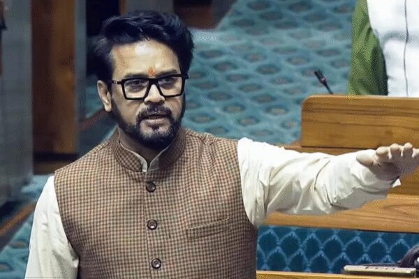 Anurag Thakur seeks action against TMC MP for vaping in Parliament