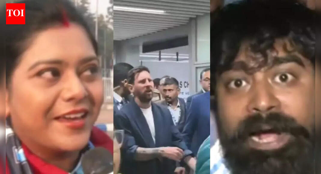 ‘Mohabbat hai’: Messi mania grips Kolkata; couple cancel honeymoon to see football icon | Kolkata News
