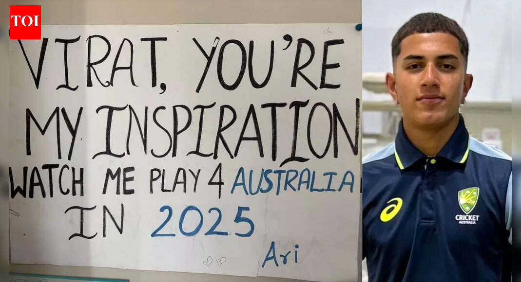 ‘Watch me play for Australia in 2025’: Aryan Sharma, a Virat Kohli fan who made a promise to his idol and is now living his dream | Cricket News