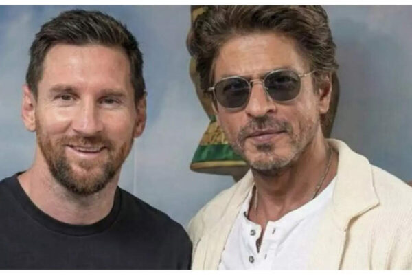 Shah Rukh Khan FINALLY meets Lionel Messi; son AbRam Khan takes football legend’s autograph, pose for photos – WATCH