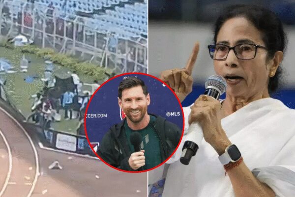 ‘Embarrassment on international stage’: BJP targets TMC after chaos during Messi’s stadium visit; shares footage | India News