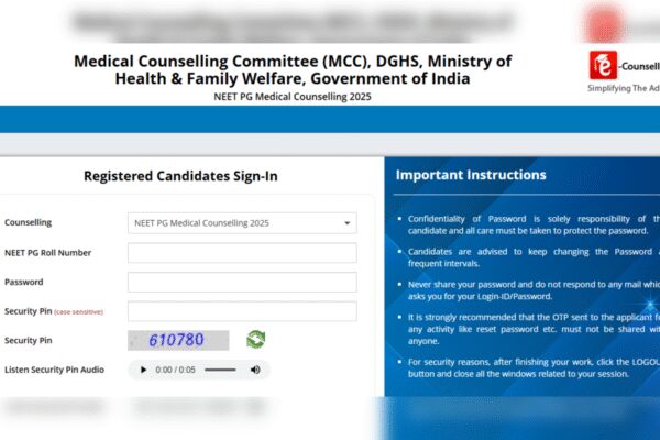 MCC NEET PG counselling 2025 round 2 choice filling ends today; seat allotment soon: Direct link to submit preferences here