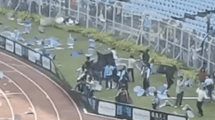 ‘Only politicians, actors were surrounding Messi’: Frustrated fans create chaos at Kolkata’s Salt Lake Stadium; watch