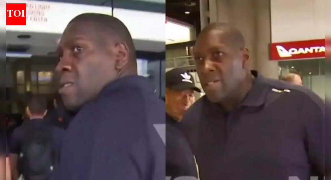 Ashes: Drama in Australia! Heated confrontation between England security staff and media – Watch | Cricket News