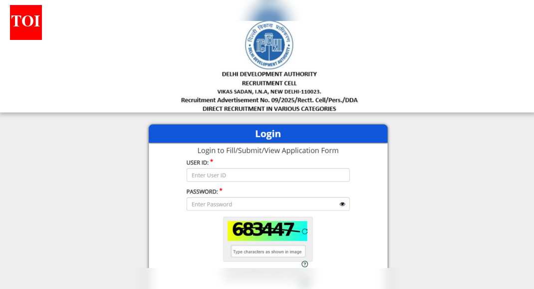 DDA recruitment exam 2025 admit card released for 1,732 vacancies: Direct link to download here