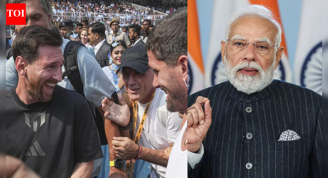 Evening news wrap: After chaos in Kolkata, Messi arrives in Hyderabad; PM Modi hails ‘watershed’ Kerala poll results and more | India News