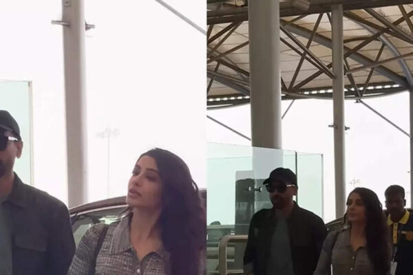 Samantha Ruth Prabhu and Raj Nidimoru’s first public appearance post marriage; Couple spotted at Hyderabad airport