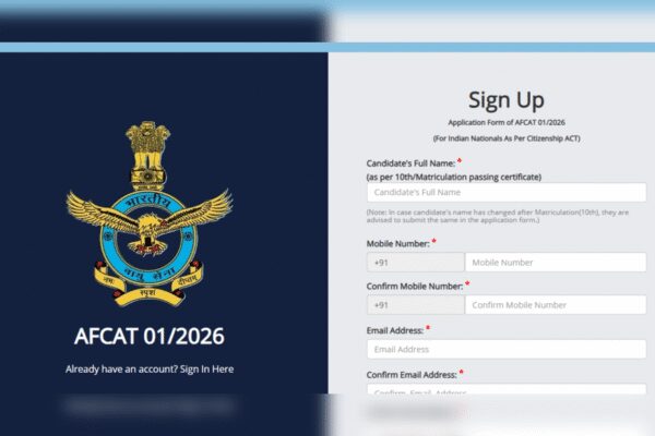 IAF AFCAT 1 registration deadline 2026 extended: Apply online by this date