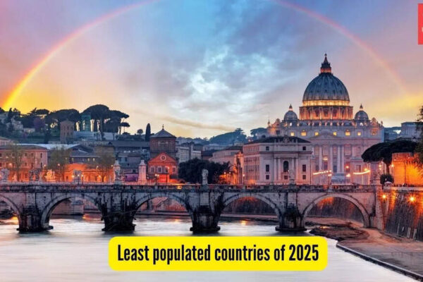 9 least populated countries of 2025