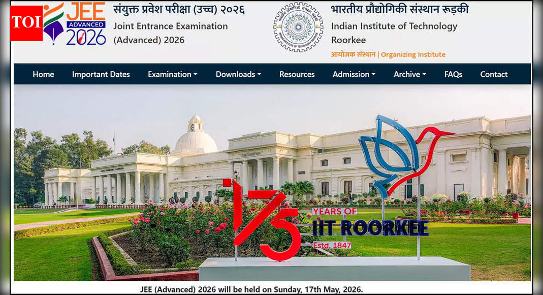 JEE Advanced 2026 syllabus PDF out: Download subject wise topics for Physics, Chemistry, Maths at jeeadv.ac.in