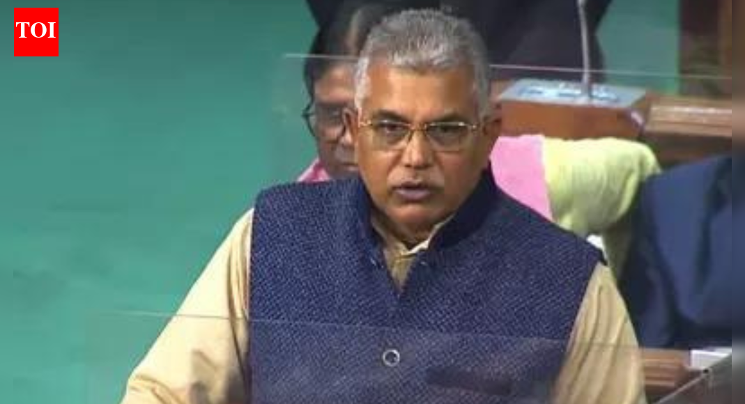 The BJP has strongly criticized West Bengal Chief Minister Mamata Banerjee following chaos at Salt Lake Stadium during Lionel Messi’s visit. Leaders accused the state government of gross mismanagement, demanding accountability and punishment for those responsible. The incident saw fans protesting, leading to vandalism and a police baton charge, with many ticket holders unable to see the football star. Photo credit: IANS BJP on Sunday stepped up its attack on West Bengal chief minister Mamata Banerjee over the chaos and vandalism at Kolkata’s Salt Lake Stadium following Argentine football star Lionel Messi’s appearance, accusing the state government of gross mismanagement and demanding accountability.Speaking to IANS, BJP leader Dilip Ghosh said chief minister Mamata Banerjee must take responsibility for the incident, calling it ‘deeply shameful’ for West Bengal. “Chief Minister Mamata Banerjee should take responsibility; merely apologising will not be enough. Those who came there after spending money should be compensated. Everyone responsible must be punished, and legal action should be taken whether it is the police, officials, or the ministers who were present on the dais. All of them should face legal proceedings,” he said.The fresh remark followed BJP leader of the opposition Suvendu Adhikari’s criticism of the state government, in which he accused it of mismanagement and made three demands, including Banerjee’s resignation. In a post on X, Adhikari wrote, “Shame on you, Mamata Banerjee! The ‘Khela Hobe’ Circus turns into a TMC loot-fest at Yuva Bharati! What a pathetic spectacle in Kolkata today!”He alleged that while senior Trinamool Congress leaders and their associates surrounded Messi, ordinary fans were left disappointed. “While Arup Biswas, Sujit Bose, and their bootlicking entourage of 100+ VIP vultures swarmed Messi like leeches on a bloodbath, the real fans? Stuck in galleries, staring at a measly 5–7 minutes on a giant screen! No direct view, just betrayal,” he said.Adhikari also accused organisers and the administration of exploiting spectators. “Water bottles banned inside, forcing desperate fans to cough up ₹200 for a ₹20 bottle? Classic TMC extortion racket!” he wrote, calling the episode a “criminal assault on West Bengal’s pride”.Meanwhile, BJP MP and spokesperson Sudhanshu Trivedi said at a press conference that the incident had “ashamed every Indian”. Referring to Banerjee’s post expressing distress, he said, “It is West Bengal which is deeply devastated under your rule… This shows the tragic situation the state has reached.”What led to the chaos at Salt Lake StadiumBJP leaders’ remarks came after chaos erupted at the stadium when thousands of fans protested after failing to get a clear view of Messi during the much-publicised event. Messi, accompanied by Luis Suárez and Rodrigo De Paul, arrived around 11.30 am but remained tightly cordoned off by security and VIPs. His brief appearance and early exit sparked anger, leading to slogan-shouting, vandalism and a police baton charge. What was scheduled to be a nearly two-hour programme was cut to under 30 minutes, with many ticket-holders, including those who paid premium prices, complaining they could not see Messi at all. The presence of politicians and dignitaries occupying key areas further limited visibility, adding to the sense of exclusion among fans.Outside the stadium, disgruntled supporters told the media that Messi had remained on the field only briefly before being escorted away for safety reasons. The unrest contrasted with the earlier mood in the city, where Messi had virtually unveiled a 70-foot iron statue of himself holding the FIFA World Cup trophy at the Sree Bhumi Sporting Club. a moment that drew widespread admiration.About the AuthorTOI News DeskThe TOI News Desk comprises a dedicated and tireless team of journalists who operate around the clock to deliver the most current and comprehensive news and updates to the readers of The Times of India worldwide. With an unwavering commitment to excellence in journalism, our team is at the forefront of gathering, verifying, and presenting breaking news, in-depth analysis, and insightful reports on a wide range of topics. The TOI News Desk is your trusted source for staying informed and connected to the ever-evolving global landscape, ensuring that our readers are equipped with the latest developments that matter most.”Read MoreEnd of ArticleFollow Us On Social MediaVideosAssam CM Himanta Biswa Sarma Slams VIP Culture After Messi Event Chaos in West BengalMessi Lights Up Bandra-Worli Sea Link in Mumbai Ahead of Fan Meet, City Excited to Greet Star”Very Disappointing” Former Captain Bhutia Criticises VIP Mismanagement at Messi Show‘Truly Historic’: PM Modi’s Jordan Visit to Mark 75 Years of Diplomatic TiesCongress Questions BJP’s Renaming Of MGNREGA, Hits Out At Gandhi HatredMessi Event Chaos In Kolkata Triggers BJP Attack On Mamata Over Law Order And MismanagementMessi Event Chaos In Kolkata: Bengal Police Detain Organiser, Refunds Announced‘Namaste Trump’ Era Is Over As India–US Relations Turn Fragile Over Tariffs, Says Jairam RameshHouse Democrats Push To Scrap Donald Trump’s India Tariffs As Congress Challenges Emergency PowersMessi’s Kolkata Visit Turns Chaotic As Angry Fans Vandalise Banners At Salt Lake Stadium123Photostories7-day easy-to-make breakfast recipes for weight loss5 Indian flowers that fill the winter wonderland with a dash of coloursNike Air Jordan 1 to Adidas Yeezy: The 5 best-selling and most desired sneaker pairs of all timesEarly signs of metabolic syndrome most people miss: How to reverse themKohinoor and 5 other legendary diamonds every diamond lover should know aboutLow on Energy? Read This According To Your Birth Date5 everyday habits that unknowingly attract rhodents, insects, lizards into your homeThis actress went from TV star to OTT sensation, has a history with Karan Kundrra, and is now linked to a popular cricket commentatorVadodara-Mumbai Expressway Expansion: Rs 100 Crore Construction of 14km Morbe-Kalamboli Road Begins to Ease Traffic and Freight5 reasons why ‘Made-in-India’ sneakers are having a moment123Hot PicksMukesh Ambani vs Gautam AdaniDonald TrumpAnurag ThakurGold rate todaySilver rate todayPublic Holidays NovemberBank Holidays NovemberTop TrendingDelhi SchoolJohn CenaMessi Kolkata EventKyle TuckerMLB Trade RumorsBoston Red SoxDelhi AQIFernando Mendoza MomMessi Event Organiser Satadru DuttaWho is Paige Shiver