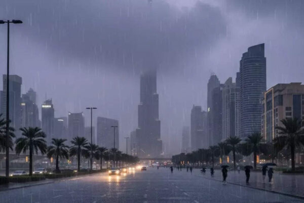 UAE weather update: Dubai Police issue safety warning as rain, and wind risks increase | World News