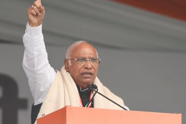 Congress chief Mallikarjun Kharge said that he skipped his son’s operation to protest alleged “vote chori” and Special Intensive Revision, calling it crucial to “save 140 crore people.” He labelled BJP “gaddars” and “dramebaaz,” asserting only Congress ideology can protect the Constitution from being destroyed by the BJP’s agenda. Rahul Gandhi was lauded for leading the fight. Kharge at Congress rally (Image credit: Congress X handle) NEW DELHI: As the Congress held a mega rally protesting the nationwide special intensive revision (SIR) and “vote-chori”, party president Mallikarjun Kharge on Sunday said he skipped his son’s operation in Bengaluru to attend the rally at Delhi’s Ramlila Maidan. He called it more important “to save 140 crore people.””Didn’t go for son’s operation to Bengaluru, came here as I have to save 140 crore people,” said Kharge while addressing the gathering.Congress Shows Rift As Odisha MLA Writes To Sonia Gandhi Seeking Kharge’s Removal, Priyanka’s RiseKharge also launched a scathing attack on the BJP, accusing those involved in “vote chori” of being “gaddars” who need to be removed from power to protect the voting rights and the Constitution. “The BJP people are ‘gaddars’ (traitors) and ‘dramebaaz’ (indulge in theatrics). They need to be removed from power,” he said.Alleging that the ideology of the Manusmriti, Rashtriya Swayamsevak Sangh (RSS), and the BJP will “destroy the nation,” Kharge claimed that only Congress’s ideology can safeguard India’s Constitution. “Only Congress party’s ideology can save the nation; ideology of (Mohan) Bhagwat, (Madhav Rao) Gowalkar Guruji, or the Manusmriti will not save the nation, but destroy it. The path the BJP, PM Modi is going, slowly and steadily, they are trying to finish the Constitution,” he said.Kharge praised Rahul Gandhi for leading the fight to “save the country” and urged citizens to strengthen Congress’s ideology. “Rahul Gandhi is fighting for the country, and to strengthen that fight is the responsibility of us all, that is what I want to request you all. If you do strengthen those ideas then it is your loss, the country’s loss, not his loss. If you want to save the country, if you want to save your vote, protect it, if you want to save the Constitution, then you can work for yourself. The work of bringing forward our ideology, ideas, is being done by Rahul Gandhi, Sonia Gandhi, today Priyanka is also doing,” he said.Kharge also accused the BJP of trying to “enslave people under the guise of Hinduism.” “Everyone is there under the Hindu religion, but under the guise of Hinduism, they want to enslave people. If you want to be a slave, if you give up your self-respect, then you will be finished. The freedom we got (from the Britishers) was given by Congress. Did Modi give it? Modi was not even born then. Amit Shah was just a kid then. These people talk against Nehru, Gandhi, and Ambedkar,” he said.He added, “They want to pretend that Nehru and Sardar Vallabhbhai Patel were fighting, and on the other hand, they do vote chori. These are traitors; you have to remove these traitors. If you want to protect your rights and become stronger, remove these traitors. On that issue too, Rahul Gandhi walked 800 kilometres.”The rally comes amid heightened political activity surrounding Congress’s campaign against alleged electoral irregularities, including “vote chori” and the Special Intensive Revision (SIR) issue. Party leaders, including Rahul Gandhi and Priyanka Gandhi, also addressed the gathering, with Priyanka accusing the BJP of avoiding real issues such as inflation and pollution, choosing instead to debate the origins of the song Vande Mataram.About the AuthorTOI News DeskThe TOI News Desk comprises a dedicated and tireless team of journalists who operate around the clock to deliver the most current and comprehensive news and updates to the readers of The Times of India worldwide. With an unwavering commitment to excellence in journalism, our team is at the forefront of gathering, verifying, and presenting breaking news, in-depth analysis, and insightful reports on a wide range of topics. The TOI News Desk is your trusted source for staying informed and connected to the ever-evolving global landscape, ensuring that our readers are equipped with the latest developments that matter most.”Read MoreEnd of ArticleFollow Us On Social MediaVideosMessi Kolkata Event Chaos: Organiser Satadru Dutta Denied Bail, Sent To 14-Day Police CustodyVIPs First, Fans Later: Messi’s Kolkata Tour Flop Exposes Misplaced PrioritiesRahul Gandhi Posts Video With Messi During Hyderabad GOAT India Tour StopTharoor Warns India Faces Growing Anti-Migrant Sentiment, Says “It’s Not Just In The West”Bhutia hits out at VIP culture, says Messi Kolkata chaos tarnishes India’s imageRam Temple Trust Prepares For Massive Pilgrim Rush As Ayodhya Eyes Kumbh-Scale CrowdsAssam CM Himanta Biswa Sarma Slams VIP Culture After Messi Event Chaos in West BengalMessi Lights Up Bandra-Worli Sea Link in Mumbai Ahead of Fan Meet, City Excited to Greet Star”Very Disappointing” Former Captain Bhutia Criticises VIP Mismanagement at Messi Show‘Truly Historic’: PM Modi’s Jordan Visit to Mark 75 Years of Diplomatic Ties123PhotostoriesLuna to Mochi: Adorable dog names trending right nowThis Bollywood epic took 23 years to make, lost its actors and director along the way, was called cursed, released unfinishedAlbert Einstein once said, “You never fail until you stop trying”: 5 important lessons it teaches students3 heart-strengthening recipes shared by American Heart AssociationShilpa Shetty just revived the glory of 700-year-old Patan Patola sarees7 animals that build underground hidden homes !Inside photos: Messi event at Kolkata Salt Lake Stadium descends into chaosIn pictures: Asia’s longest ski drag lift inaugurated at GulmargChennai connectivity boost: Kilambakkam skywalk to bridge bus terminus and new rail station; works gather paceThis actress debuted with Akshaye Khanna, became a Chiranjeevi favourite in the South, and married Kareena Kapoor’s reel ‘boyfriend’123Hot PicksMukesh Ambani vs Gautam AdaniDonald TrumpAnurag ThakurGold rate todaySilver rate todayPublic Holidays NovemberBank Holidays NovemberTop TrendingDelhi SchoolJohn CenaMessi Kolkata EventKyle TuckerMLB Trade RumorsBoston Red SoxDelhi AQIFernando Mendoza MomMessi Event Organiser Satadru DuttaWho is Paige Shiver
