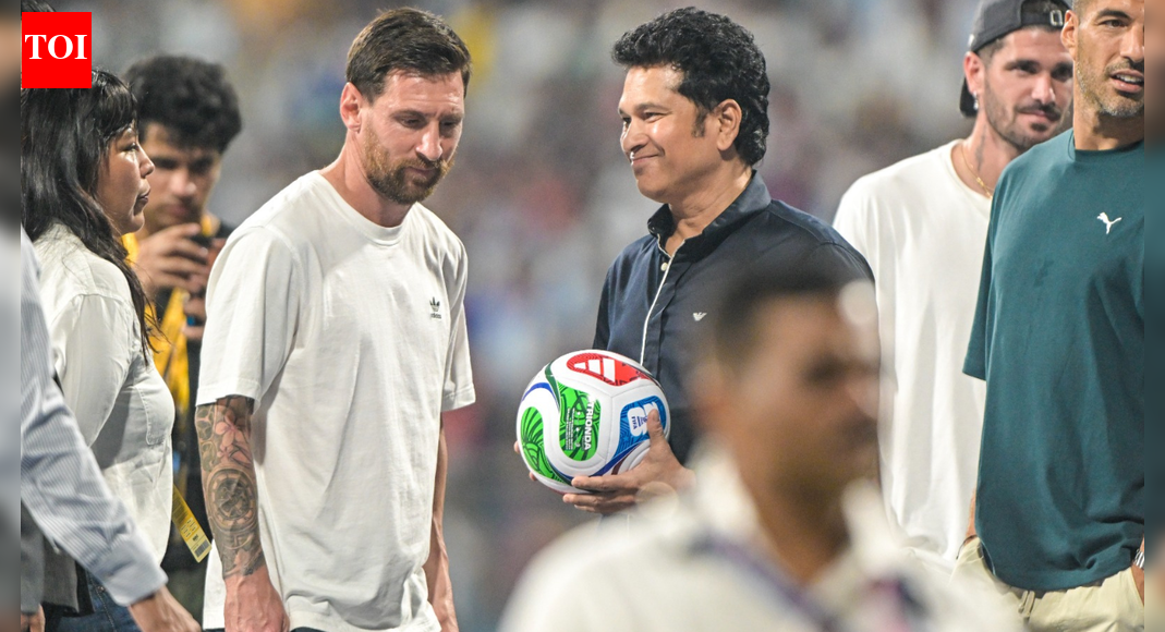 Sachin Tendulkar calls Lionel Messi’s Mumbai visit a ‘golden moment’ for India | Cricket News