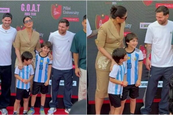Kareena Kapoor Khan opts for a boss lady avatar for meeting with Lionel Messi in Mumbai – See pics