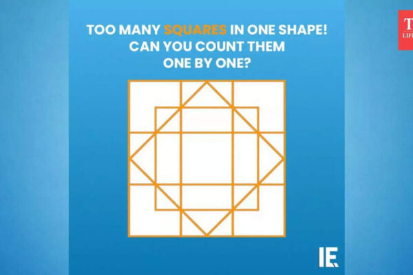 Brain teaser: Only a clever person can correctly count the number of squares in the picture |