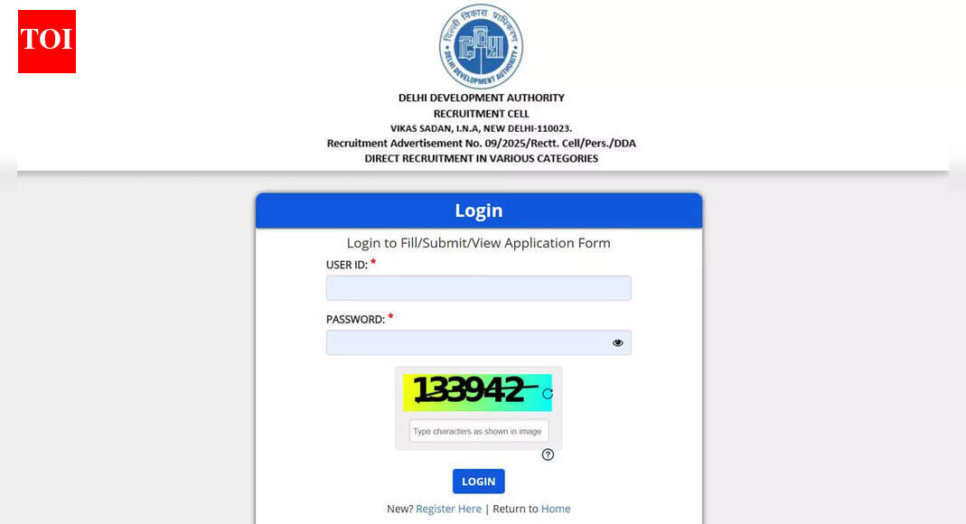 DDA Group A, B, C exam 2025 admit card released on dda.gov.in; download here