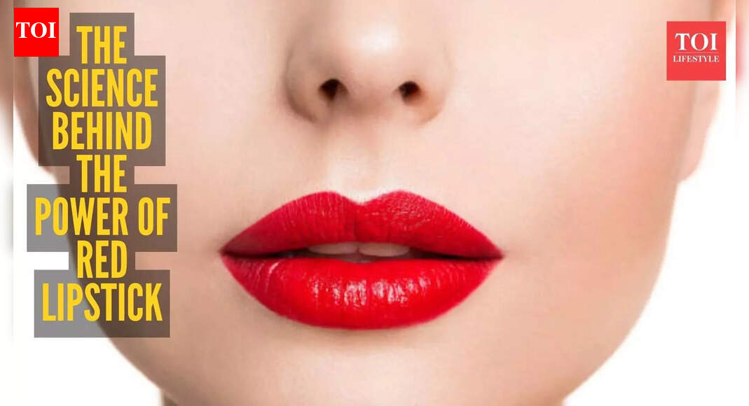 The science behind red lipstick: Why it gives women instant power? |