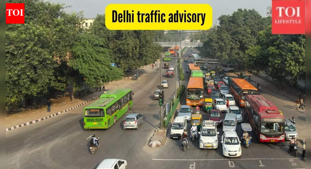 Delhi Traffic Advisory: Lionel Messi’s visit to Delhi brings traffic alerts and travel changes |