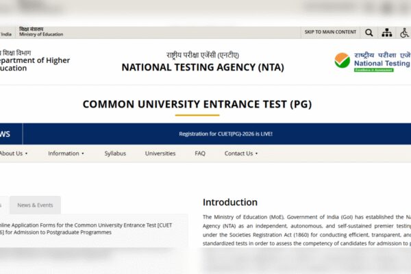 CUET PG 2026: Check detailed exam pattern, marking scheme and key dates here