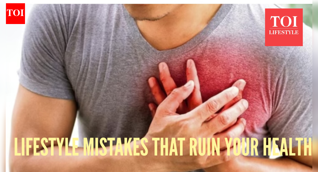 9 dangerous lifestyle mistakes that young adults make, as per top doc