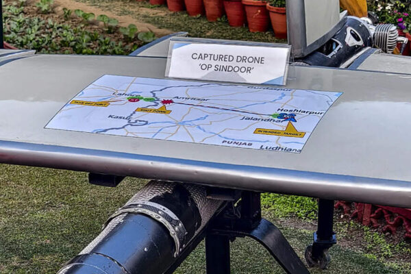Army displays Turkish drone used by Pak during Op Sindoor; launched from Lahore, bound for Jalandhar – watch | India News