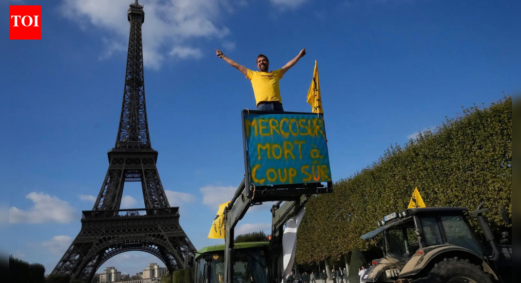 Mercosur hurdle: French objections and farm protests freeze EU trade deal; Brussels faces credibility test