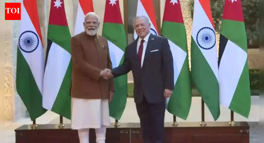 Jordan visit: PM Modi meets King Abdullah II in Amman; leaders discuss Gaza, counter-terrorism | India News