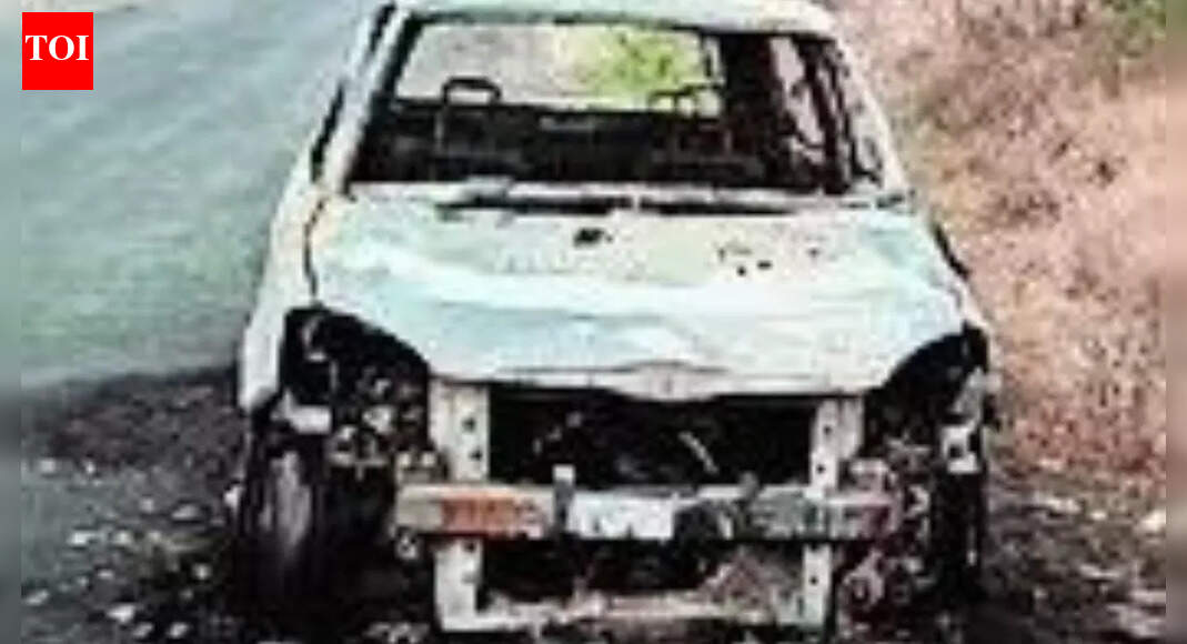 . Chhatrapati Sambhajinagar: Ganesh Chavan (35), the district head of a private finance firm, allegedly burnt a drunk man alive in a car in Latur to claim a Rs 1 crore term insurance payout and wipe out mounting debts, police said on Monday.The meticulously planned crime was aimed at ensuring the insurance benefit reached his family and his liabilities got wiped out. Within 24 hours of the crime, the Latur police tracked the accused on Monday using technical analysis and a lead linked to a woman with whom he had an affair.Superintendent of police Amol Tambe said the accused was under financial stress, with loans totalling Rs 97 lakh taken to buy flats in Mumbai and Latur. “The burden was aggravated by high personal expenses by his wife and the woman he was involved with. He believed that if he was declared dead, the Rs 1 crore term insurance would clear the liabilities. This belief led to a cold-blooded murder,” Tambe said.The case came to light after the police received a Dial 112 call around 12.30am on Sunday reporting a car on fire on the Ausa-Vanvada Road. Fire tenders extinguished the blaze and the police found a burnt human skeleton inside the vehicle. An accidental death was initially registered and DNA samples were preserved for identification.The car was found to be registered in the name of a relative but was regularly used by Chavan. When contacted, Chavan’s wife told the police that he left home around 10pm on Saturday, claiming he was going to hand over a laptop to a friend, and had not returned. Relatives later identified a metal kada from the remains and believed the body was Chavan’s. The police agreed to hand over the remains to the family on the condition that they should bury them instead of burning them.However, inconsistencies during the probe raised suspicion that he was alive. The postmortem of the skeleton was conducted at the spot.”After arresting Chavan, he revealed that 50-year-old Govind Yadav, who was heavily under the influence of liquor, sought a lift from him. The accused gave him a lift and later stopped at a dhaba and bought chicken. Chavan drove towards the isolated Vanvada road, assessing the surroundings while Yadav ate a little and fell asleep in the car,” said local crime branch inspector Sudhakar Bavkar.The police said Chavan then dragged Yadav to the driver’s seat, fastened the seat belt tightly, and placed matchsticks and plastic bags on the seat. He poured petrol inside the car, left the fuel tank cap open to accelerate the blaze, splashed petrol outside, and set the vehicle on fire before fleeing on foot.Sub-divisional police officer Kumar Chaudhary said evidence showed the victim was alive when the car was set ablaze. “The victim was burnt alive while intoxicated, and was unable to resist. Positioning him in the driver’s seat was meant to pass off the death as that of the accused,” he said.Chavan escaped to Kolhapur and then to Vijaydurg in Sindhudurg district. As doubts mounted, the local crime branch joined the probe. LCB inspector Sudhakar Bavkar said phone analysis, travel data, and financial trails exposed the deception. “Surveillance of a woman with whom the accused had an extra-marital affair provided a vital lead to trace him to Sindhudurg on Monday,” Bavkar said.Ausa police station inspector R K Dambale said Chavan admitted that he had planned either suicide or murder to trigger the insurance claim. The police said forensic confirmation was underway.End of ArticleFollow Us On Social MediaVideosIndian Army Displays Turkish Yiiha Drone Used By Pakistan During Operation SindoorPM Modi Arrives In Jordan, Receives Warm Welcome By Indian Diaspora In AmmanUS Starts Mandatory Social Media Checks For H-1B Visas Leaving Indian Professionals Most ExposedBJP’s Succession Script Repeats: Why Nitin Nabin Is Working President, And Not Nadda’s ReplacementEnd Of MGNREGA? What VB–G Ram G Means For Rural Workers, Farmers And Viksit Bharat PlanFrom Missiles To Torpedoes, DRDO Outlines India’s Big Defence Push For Near-Term Battlefield EdgePM Modi Begins Jordan, Ethiopia, Oman Tour To Boost Ancient Ties, Expand India’s Global South RoleIndian Diaspora Members Prepare Cultural Performances Ahead Of PM Modi’s Jordan VisitFrom Power Cuts To 500 GW Grid, India Emerges As Global Data Centre Hub Under Modi: Piyush GoyalCong’s ‘Modi Teri Kabr Khudegi’ Slogan Sparks Uproar, NDA Seeks Apology As Parliament Grinds To Halt123Photostories5 adorable pink animals stealing the wildlife spotlight5 beautiful Romeo and Juliet quotes that will steal your hearts‘Damini’, ‘OMG! Oh My God’, ‘Prem Rog’: Bollywood movies that sparked social change and redefined mainstream storytelling5 pet fish that change colour and why it happens6 Traditional egg curries from different parts of the countryAnkita Lokhande and Vicky Jain’s love story: From being close friends to getting remarried in EuropeUttarakhand Govt announces snow leopard tour to boost winter tourism; 5 other Indian spots to see the Big CatMrunal Thakur’s colourful Paithani saree is a bold love letter to Maharashtrian cultureFrom ethnic glam to chic streetwear: ‘Bigg Boss 19’ fame Farrhana Bhatt’s fashion diaryWhat is binge eating disorder and how to fix it?123Hot PicksBondi beach attackCorona RemediesJetBlue flight VenezuelaGold rate todaySilver rate todayPublic Holidays NovemberBank Holidays NovemberTop TrendingJaylen Warren InjuryAuston MatthewsVanessa BryantLeBron JamesBukayo Saka and Tolami Benson Net WorthConnor McDavidDylan HollowayLebron JamesAdam FoxBam Adebayo