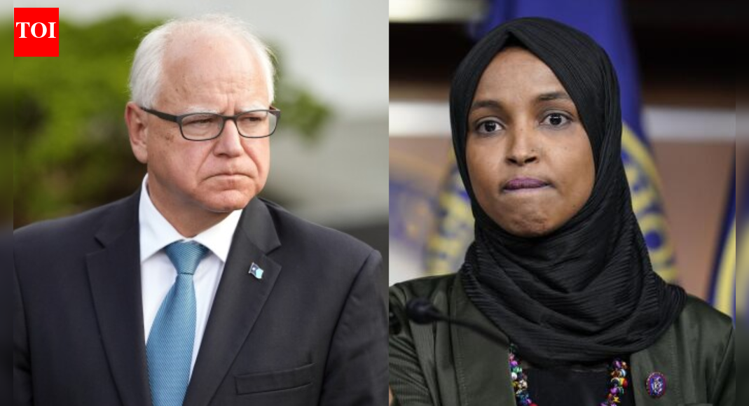 ‘Racial profiling’: Tim Walz says Ilhan Omar’s son, questioned by ICE, was ‘following the law’