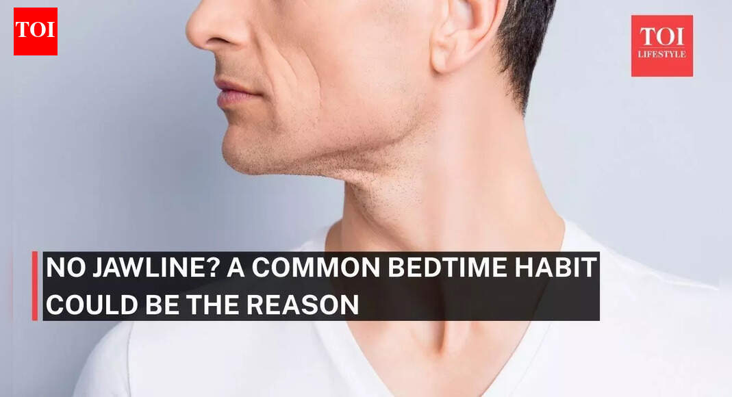 No jawline? A common bedtime habit could be the reason |