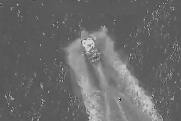 Watch: US conducts strikes on 3 suspected narco-trafficking vessels; video shows ‘kinetic strike’