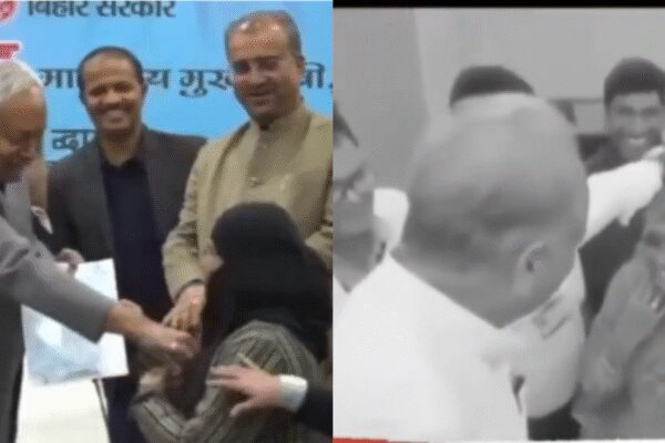 BJP challenged Nitish Kumar’s criticism with similar video of Ashok Gehlot. NEW DELHI: A day after Bihar chief minister Nitish Kumar’s video went viral, showing him attempting to remove the hijab of a Muslim woman, Bharatiya Janata Party on Tuesday countered the criticism with an old footage of former Rajasthan chief minister Ashok Gehlot. The Congress veteran, in the video, is seen removing ghoonghat (veil) of a woman while saying ghoonghat pratha (practice of covering face) is over. The video is a few years old and dates back to when Gehlot was Rajasthan CM.Reacting to a post by Congress leader Supriya Shrinate, criticicing Nitish over pulling a Muslim woman’s hijab during a ceremony distributing appointment letters to 1,283 AYUSH doctors, BJP member Radhika Khera said, “Madam, where were you at the time of this despicable act? Where is your and Rahul Baba’s angry tweet on Ashok Gehlot ji?? Then curd froze on the tongue and fingers were locked Did your high command apologize to the entire Hindu community for this? Don’t Hindu women have “rights”?”She also shared video of the incident involving Gehlot years back.Shrinate had said, “Chief minister Nitish Kumar forcibly pulled off a girl’s hijab during a letter distribution function in Bihar. The security guard had to pull the girl back. Why such a pin-drop silence over such a despicable act? A CM did this but there is no outrage? No debate on TV? It’s the height.”The Congress party, in an official X post, described the incident as ‘shameless’ and called for Kumar’s resignation. The post read, “This is Bihar’s Chief Minister Nitish Kumar. A female doctor had come to collect her appointment letter, and Nitish Kumar pulled off her hijab. A man occupying the highest position in Bihar is openly indulging in such a vile act. Think about it–how safe will women be in the state? Nitish Kumar should immediately resign for this disgusting behaviour. This vileness is unforgivable.”Meanwhile, AAP spokesperson Priyanka Kakkar also condemned Nitish video saying, “If a man in power can remove a woman’s veil today, who decides tomorrow that my covered arms offend him? Control never stops at one piece of cloth. Equality means consent. Always.”About the AuthorTOI News DeskThe TOI News Desk comprises a dedicated and tireless team of journalists who operate around the clock to deliver the most current and comprehensive news and updates to the readers of The Times of India worldwide. With an unwavering commitment to excellence in journalism, our team is at the forefront of gathering, verifying, and presenting breaking news, in-depth analysis, and insightful reports on a wide range of topics. The TOI News Desk is your trusted source for staying informed and connected to the ever-evolving global landscape, ensuring that our readers are equipped with the latest developments that matter most.”Read MoreEnd of ArticleFollow Us On Social MediaVideosEverything Fine, Says Shashi Tharoor After Skipping Congress Rally Amid Growing Speculation of RiftDelhi-Agra Expressway Crash: Multiple Buses Catch Fire, 4 Dead, 25 InjuredPM Modi Praises Jordan’s Fight Against Terrorism As India And Jordan Strengthen Strategic RelationsIndia Slams Pakistan As ‘Global Epicentre Of Terror’, Vows To Counter Pak-Sponsored Attacks At UNNIA Names Pakistani Handler Sajid Jatt In Pahalgam Terror Attack ChargesheetIndian Army Displays Turkish Yiiha Drone Used By Pakistan During Operation SindoorPM Modi Arrives In Jordan, Receives Warm Welcome By Indian Diaspora In AmmanUS Starts Mandatory Social Media Checks For H-1B Visas Leaving Indian Professionals Most ExposedBJP’s Succession Script Repeats: Why Nitin Nabin Is Working President, And Not Nadda’s ReplacementEnd Of MGNREGA? What VB–G Ram G Means For Rural Workers, Farmers And Viksit Bharat Plan123PhotostoriesWhat changed for Akshaye Khanna over the years and how 2025 brought him back in limelight?From Manoj Bharathiraja to AVM Saravanan, remembering Tamil Cinema stars who left us in 2025‘Bha Bha Ba’, ‘Sahakutumbaanaam’, ‘Missterious’ and other South India films to catch as they hit the big screens THIS weekendHow to Protect Your Soul From Negative Forces According To Your Birth DateDo you want recognition in the Sun year 2026? Do these spiritual practicesIs someone watching over you? 7 ways the divine makes it obviousCountries where social media is banned for children9 South Indian rice dishes that make breakfast wholesome and comforting8 foods the British Royals strictly avoid and whyWhich is the best day to observe fast based on your date of birth?123Hot Picksilia TopuriaCorona RemediesJetBlue flight VenezuelaGold rate todaySilver rate todayPublic Holidays NovemberBank Holidays NovemberTop TrendingJosh AllenAuston MatthewsVanessa BryantLeBron JamesBukayo Saka and Tolami Benson Net WorthConnor McDavidTomi LahrenAdolis GarciaDeante Ayton MomBrock McGillis