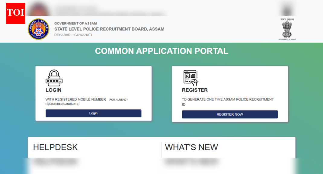 Assam Police Constable recruitment 2025: Registration begins for 1,715 vacancies at slprbassam.in; direct link to apply here