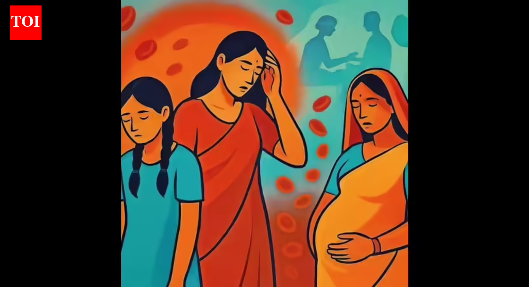 A significant study reveals over 40% of young Indian women are unknowingly battling anaemia, vitamin deficiencies, and early diabetes signs. This silent nutritional decline, affecting women across all body types, poses serious risks to fertility, pregnancy, and future generations. Experts urge early screening and improved nutrition to break this cycle of poor health. Representative image NEW DELHI: More than four in ten young Indian women are living with a hidden mix of anaemia, vitamin deficiencies and early signs of diabetes — often without realising it — a major new study has found. Researchers warn this silent nutritional decline among women in their reproductive years could have long-term consequences for families and future generations.Published in the Wiley Online Library and funded by ICMR, the study assessed 1,174 healthy, non-pregnant women aged 18 to 40 across 10 centres in India: Sher-i-Kashmir Institute of Medical Sciences (Srinagar), AIIMS New Delhi, PGIMER Chandigarh, AIIMS Raipur, IPGMER Kolkata, NEIGRIHMS Shillong, OMC Hyderabad, MHRT Hyderabad, Government Medical College Thiruvananthapuram and NIRRH Mumbai.IPL Auction 2026IPL Auction 2026: KKR, CSK in spotlight as mini-auction begins shortlyIPL 2026 Auction live streaming: Date, time, purse left, where to watchIPL Auction 2026: Full list of retained and released playersDifferently-abled women are more likely to have poor diets: ResearchThe findings were striking. 44.07% of women had both abnormal body weight and anaemia — a combination that can affect fertility, pregnancy and long-term health. Overweight women with anaemia formed 27.6% of the group, while 10.3% of obese women and 6.1% of underweight women were also anaemic, showing that nutritional problems cut across all body types.Iron depletion was widespread. Nearly 49.9% of the women had low ferritin — meaning their iron stores were already depleted — but many were not yet anaemic, indicating a large burden of “hidden” deficiency that routine tests may miss. Vitamin shortages added to the concern: 34.2% had low vitamin B12 and 67% had vitamin D deficiency, both linked to fatigue, hormonal imbalance and poor bone health.Metabolic warning signs were also common. Insulin resistance, an early indicator of diabetes, was found in 42.9% of participants. It was measured using the HOMA-IR index, which shows how hard the body must work to keep blood sugar normal. Women aged 33–40 had significantly higher odds of having abnormal BMI along with at least one micronutrient deficiency.The study was led by Dr Mohd Ashraf Ganie of Sher-i-Kashmir Institute of Medical Sciences, with co-investigators Dr P.K. Jabbar (GMC Thiruvananthapuram), Dr Neena Malhotra (AIIMS Delhi) and senior clinicians from all participating centres. Experts say the findings reveal a worrying reality: women who appear healthy from the outside may be nutritionally depleted inside, while many with normal weight are already showing metabolic strain. Dr Rohina Bashir, scientist at SKIMS Srinagar, who worked in the project, warned that undetected insulin resistance and micronutrient gaps — especially in vitamin B12 and folate — can impair fetal growth, increase low birth weight and stunting, and predispose children to obesity and diabetes later in life. She said obesity and metabolic syndrome during pregnancy further raise risks of gestational diabetes and preeclampsia, underscoring the need for early screening and stronger preconception and antenatal \nutrition to break this intergenerational cycle of poor health.With reproductive-age women forming the nutritional base for the next generation, the study warns this trend must be tackled early and systematically.About the AuthorAnuja JaiswalAnuja Jaiswal is a Senior Assistant Editor at The Times of India, with an impressive 18-year career in narrative journalism. She specializes in health and heritage reporting, expertly simplifying complex health information to make it engaging and understandable for readers. Her deep dives into heritage topics are well-researched, resulting in captivating narratives that resonate with her audience. Over the years, she has worked in Chandigarh, Chhattisgarh and West UP, gaining diverse on-ground experience that shapes her storytelling.Read MoreEnd of ArticleFollow Us On Social MediaVideosSonia Gandhi Targets Modi Govt On ASHA, Anganwadi Workers In Rajya SabhaNational Herald Case: Court Declines To Act On ED Chargesheet, Congress Claims Truth Has PrevailedEverything Fine, Says Shashi Tharoor After Skipping Congress Rally Amid Growing Speculation of RiftDelhi-Agra Expressway Crash: Multiple Buses Catch Fire, 4 Dead, 25 InjuredPM Modi Praises Jordan’s Fight Against Terrorism As India And Jordan Strengthen Strategic RelationsIndia Slams Pakistan As ‘Global Epicentre Of Terror’, Vows To Counter Pak-Sponsored Attacks At UNNIA Names Pakistani Handler Sajid Jatt In Pahalgam Terror Attack ChargesheetIndian Army Displays Turkish Yiiha Drone Used By Pakistan During Operation SindoorPM Modi Arrives In Jordan, Receives Warm Welcome By Indian Diaspora In AmmanUS Starts Mandatory Social Media Checks For H-1B Visas Leaving Indian Professionals Most Exposed123PhotostoriesThings To Avoid On Your Birthday According To Your Birth DateLost, tired, angry: Scenes of confusion as Bengaluru (KIA) airport enforces new cab pickup zonesChennai’s Anna Nagar parking revamp to add 2,100 marked bays, ease congestion and curb roadside chaosYour Love Language Based On Your Birth NumberRucha Hasabnis to Somendra Solanki: Hindi television stars who retired too soon7 words to fuel your child’s inner motivation WS in parenting5 ways to consume 30 gms of nuts daily and their benefitsFrom Manoj Bharathiraja to AVM Saravanan, remembering Tamil Cinema stars who left us in 2025What changed for Akshaye Khanna over the years and how 2025 brought him back in limelight?‘Bha Bha Ba’, ‘Sahakutumbaanaam’, ‘Missterious’ and other South India films to catch as they hit the big screens THIS weekend123Hot Picksilia TopuriaCorona RemediesJetBlue flight VenezuelaGold rate todaySilver rate todayPublic Holidays NovemberBank Holidays NovemberTop TrendingJosh AllenAuston MatthewsVanessa BryantJalen Hurts Wife Net WorthBukayo Saka and Tolami Benson Net WorthConnor McDavidVenkatesh iyerAdolis GarciaSOF ICO resultFortnite Bleach Characters