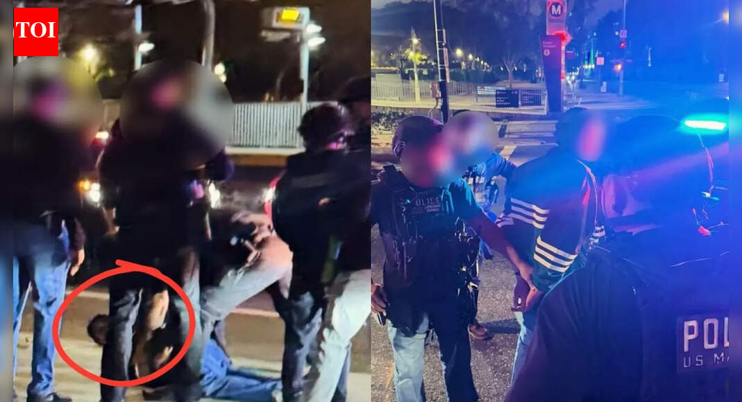 Rob and Michele Reiner murder: Son arrested; photos emerge of Nick handcuffed and pinned to the ground