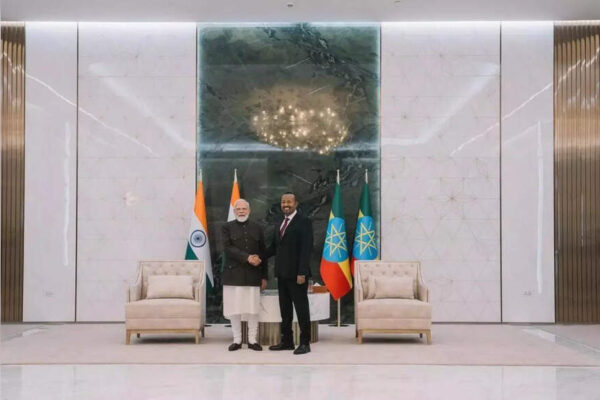 ‘The Great Honour Nishan of Ethiopia’: PM Modi conferred country’s highest civilian award in Addis Ababa | India News