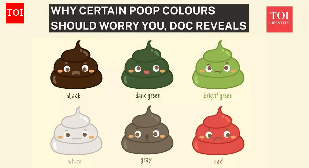 Yellow or black poop? Why certain poop colours are worrisome, doc explains |
