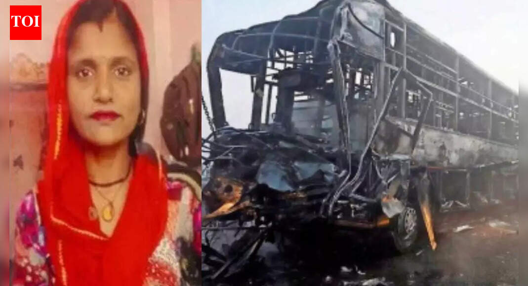 Yamuna Expressway crash: Mother’s last act of courage saves children; throws her 2 kids out of burning bus, now missing